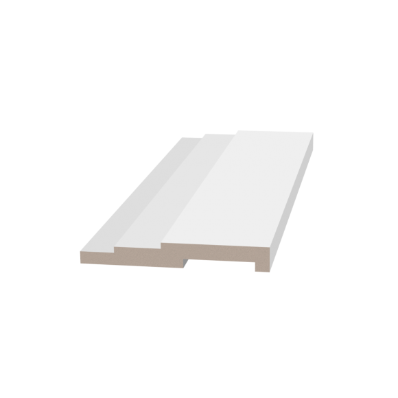 Плинтус ЛДФ под покраску Ultrawood Base 1216 i