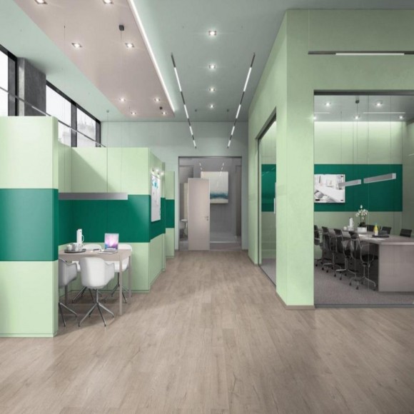 Пробковый пол Egger серии Pro Comfort Classic - EPC013 Дуб Альба серый