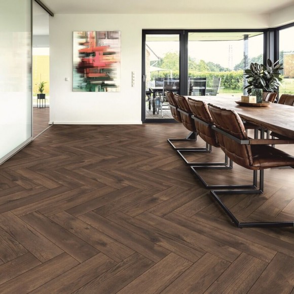 Ламинат TerHurne Herringbone Edition Дуб Кабинный Y08