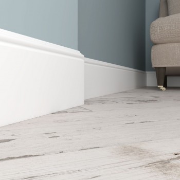 Плинтус ЛДФ под покраску Ultrawood Base 5011 Плинтус ЛДФ под покраску Ultrawood Base 5011